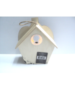 Makers Craft Halloween Birdhouse Lighted Camouflage Painted Wood Wooden - £10.65 GBP