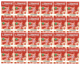 Cloetta Läkerol Strawberry Sugar Free Licorice Pastilles 25g * 24 pack 21oz - $1,300.64 MXN