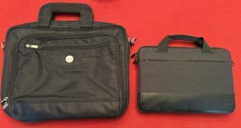 2 Genuine Dell Laptop Bags w/ Straps | 15&quot; wide x 12&quot; high &amp; 12&quot; wide x ... - £19.31 GBP