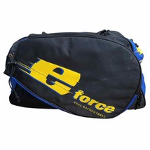 E Force Real Racquetball Racket Duffle Bag Carry Case Black Blue - £33.61 GBP