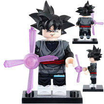 Goku Black Dragon Ball Super Custom Printed Lego Compatible Minifigure Bricks - £2.73 GBP