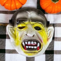 Vampire Mask Halloween Costume Horror Kids Vintage Boys One Size Youth Scary - £13.02 GBP