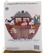 Vintage Ragamuffin Iron On Transfer &quot;Noah&#39;s Barn Ark&quot; with Instructions ... - £9.65 GBP