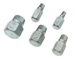 Superior Tool 05250 Bolt Extractor Kit, 5-Piece - $44.44 CAD