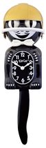 Black Kit-Cat Klock / W Gold Helmet (15.5″ high) - $84.95