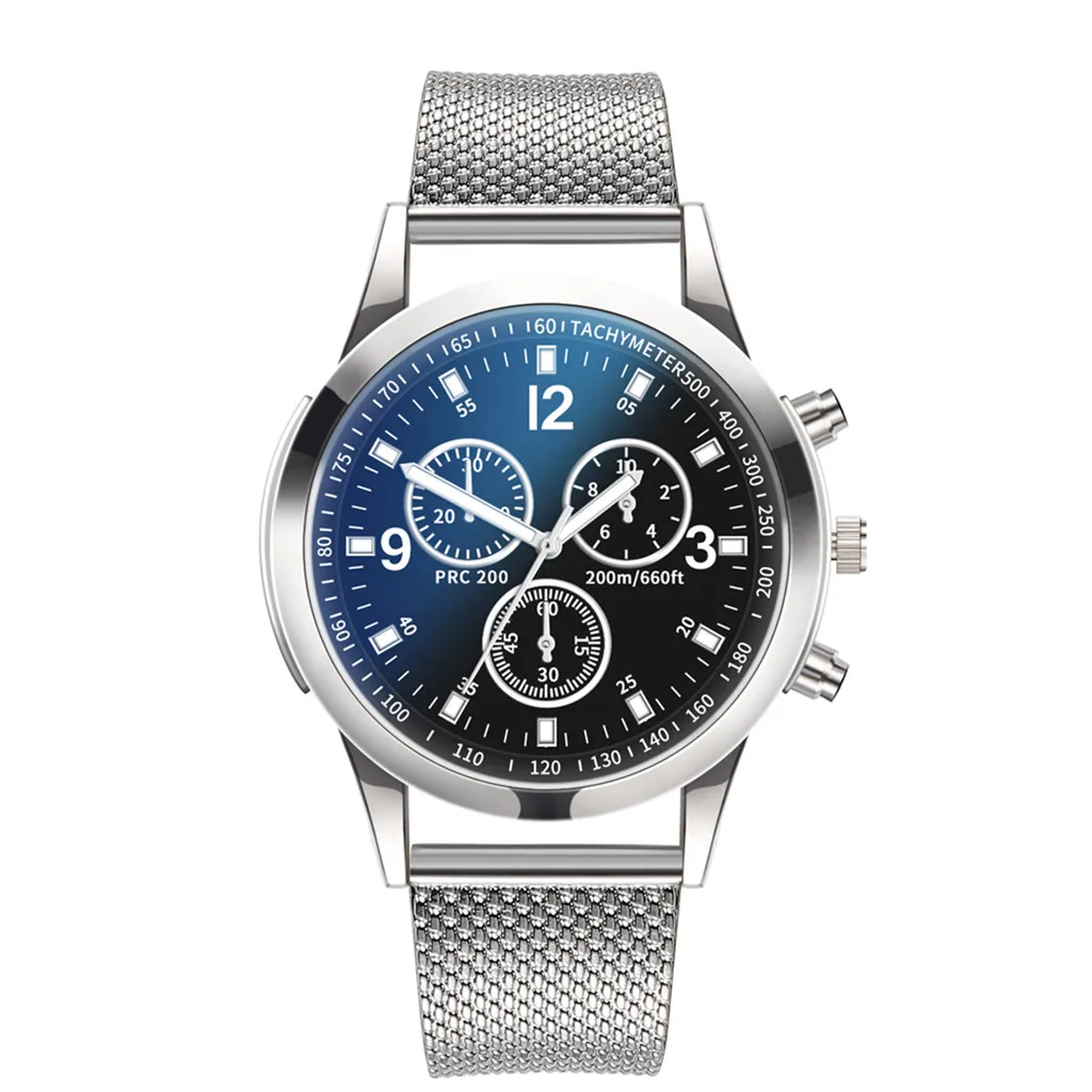 Reloj Hombre     For Men  Stainless Steel Dial cele Watch  Masculino - £87.17 GBP