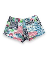 Lilly Pulitzer Womens Walsh Short Osterville Patch Patchwork Low Rise Be... - £18.97 GBP