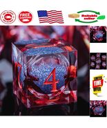 Liquid Core Vampire D&amp;D Dice Set - Sharp Edged Resin Dice with Gift Box - $958.43 MXN