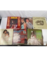 VTG Lot of 6 Vinyl Records LP Streisand Elvis Nashville Gladys Knight 70s - £21.23 GBP