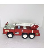 Vintage Buddy L Pressed Steel Metal Aerial Ladder Fire Truck Open Cab Japan - $39.50