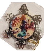 Anime My Hero ACA-de-mia Art 3&quot; Stainless Steel Snowflake Christmas Orna... - £14.21 GBP