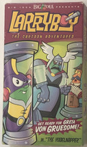 Larry Boy Vhs Tape Get Ready For Greta Von Gruesome Veggie Tales - $10.88