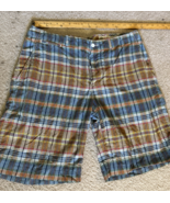 VTG Polo Ralph Lauren Cargo Shorts Mens 34 Madras - $55.44