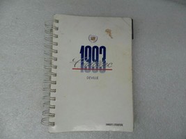 DEVILLE   1993 Owners Manual 17572 - £10.89 GBP