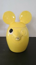 Mccoy 1978 Yellow Mouse Cookie Jar - $27.69