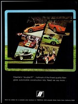 1969 Magazine Print Ad - Fiberfab Fiberglass Car Construction Kits A7 - $140.32 MXN