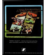 1969 Magazine Print Ad - Fiberfab Fiberglass Car Construction Kits A7 - $140.32 MXN