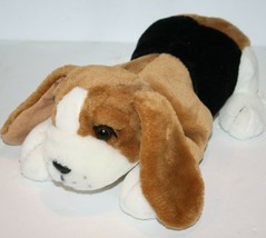 America Wego Basset Hound Puppy Dog Plush 12&quot; Laying Stuffed Soft Toy Beagle Vtg - £40.91 GBP