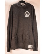 Roots of Fight Mens Hoodie Muhammad Ali Gray 3XL - $94.78 CAD