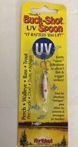 Northland Tackle BRUVS2-46 UV Buck Shot Rattle Spoon-Purple Tiger 1/16oz... - €7,06 EUR