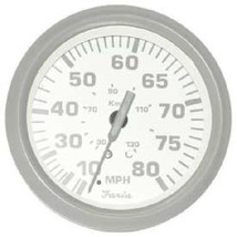 Faria Marine Speedometer 80 MPH Nantucket SE9484 4 Inch FAR33613 - £44.52 GBP