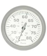 Faria Marine Speedometer 80 MPH Nantucket SE9484 4 Inch FAR33613 - $1,059.04 MXN