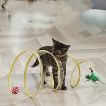 Sleek and Playful Foldable Cat Tunnel Toy Set - £9.58 GBP