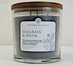 Chesapeake Bay Candle Seagrass &amp; Musk 3 Wick 14 Oz. Jar Candle - $11.88