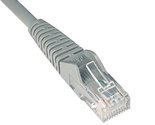 Tripp Lite Cat6 Gigabit Snagless Molded Patch Cable (RJ45 M/M) - Gray, 5... - $35.74+