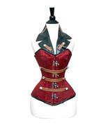 Over Bust Brocade Corset Best Quality Sexy Steampunk - £79.63 GBP