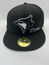 Toronto Blue Jays New Era Poutine 59Fifty Black UV Logos Patch Fitted Ha... - £30.67 GBP