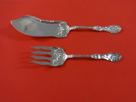 Glenrose by Wm. Rogers Plate Silverplate Fish Serving Set 2pc - £152.98 GBP