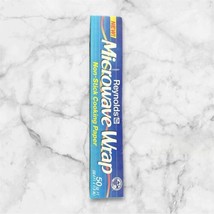 Vintage Reynolds Microwave Wrap Non Stick Cooking Paper 50 sq ft 90s Lot... - $5.17