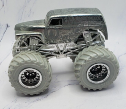 Mattel Hot Wheels Monster Jam Grave Digger Silver Monster Truck - $9.89