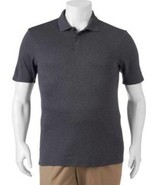 Mens Polo Big Tall Golf FILA Gray Short Sleeve Tru Dry Classic Shirt $48... - £15.50 GBP