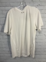 Oakley Mens Control Short Sleeve Shirt Size 2xl White Durable New With Tags - $13.50