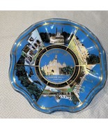 Vintage Disney Land Ruffle Collector Plate Glass Dish Souvenir Castles 7... - £11.56 GBP