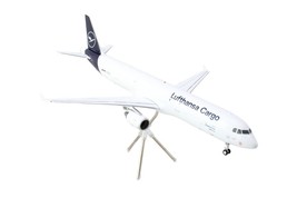 Airbus A321P2F Commercial Aircraft &quot;Lufthansa Cargo&quot; (D-AEUC) White with Blue... - $119.68