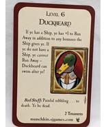 Munchkin Booty Duckbeard Promo Card - $223.29 MXN