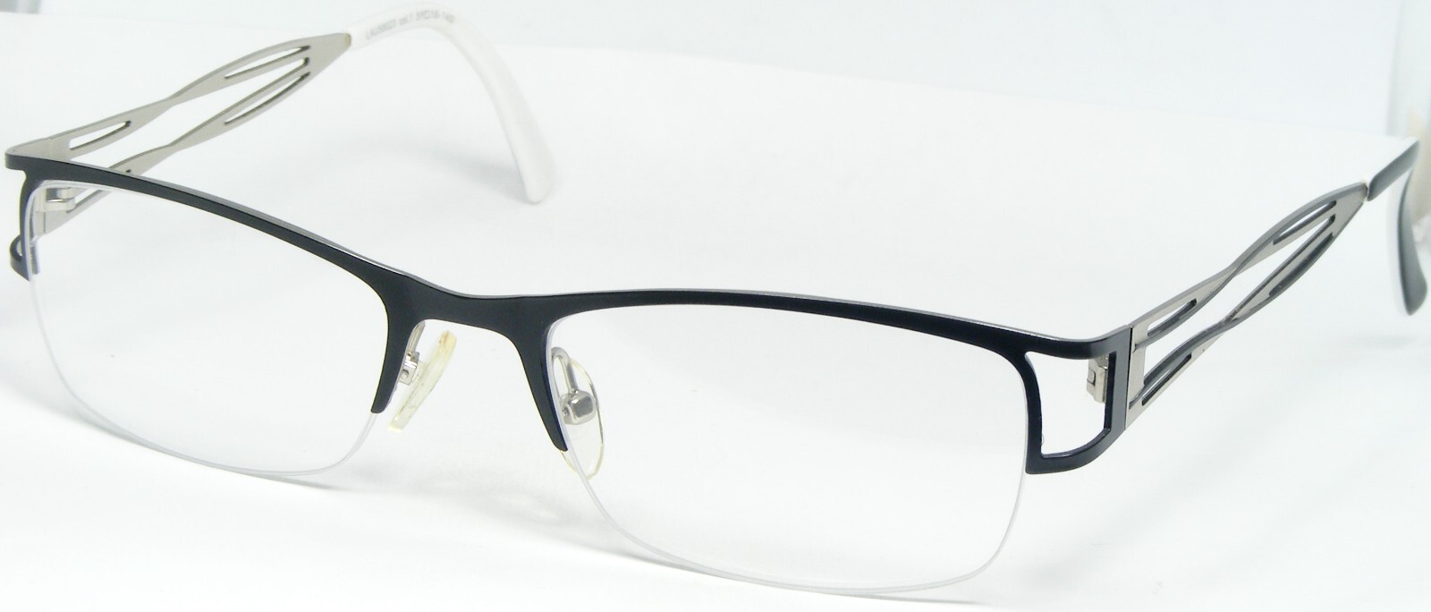 LAURA M. LAU58023 1 Negro/Plata Único Gafas Marco 51-18-140mm - $66.33