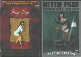 Bettie Page Double: Dark Angel+Bondage Queen-Paige Richards-Cult Epic- New 2 Dvd - £31.64 GBP