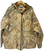 Realtree Jacket Size 3XL Hooded Camo Camouflage Zip Chore Barn Coat Work... - €84,88 EUR