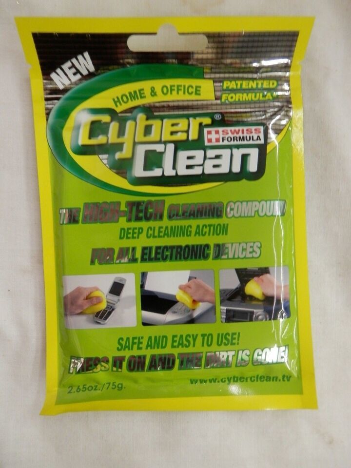 New Cyber Clean AntiStatic Computer Cleaning Pads 75g Pouch Swiss Formula - $4.99
