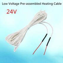 24V Silicone Rubber Warm Wire Heating Cable Electric Blanket Heat Low Voltage - £5.86 GBP+