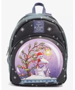 Loungefly The Nightmare Before Christmas Jack Snow Globe Mini Backpack Bag - £52.54 GBP