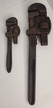 Walworth 14&quot; 8&quot;  Stillson Pipe Wrench Made in USA Vintage  - £20.50 GBP