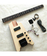 Semi Finished 4 Strings Headless Electric Bass Guitar,No Paint Diy Kits ... - $259.00