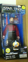 Star Trek Commander Riker Action Figure Collectors Series Starfleet Edit... - $35.99