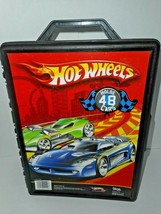 Hot Wheels 2011 Tara Toy Corp Carry Case Holds 48 Cars Item #20020 Hard Grids - £13.42 GBP