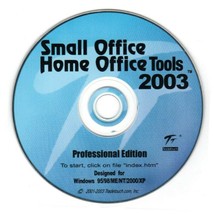 Small Office Home Office Tools 2003 Pro CD-ROM for Windows - NEW in SLEEVE - $3.98